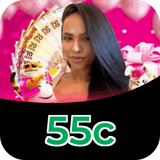 Passo a passo visual mostrando processo de download e instalação do aplicativo 55c